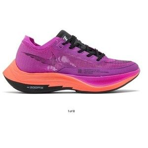 NEW Nike  Zoomx Vaporfly Next% 2 Hyper Violet Black CU4123 501 size 8